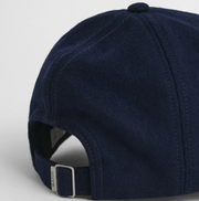 Shield melton cap Blå