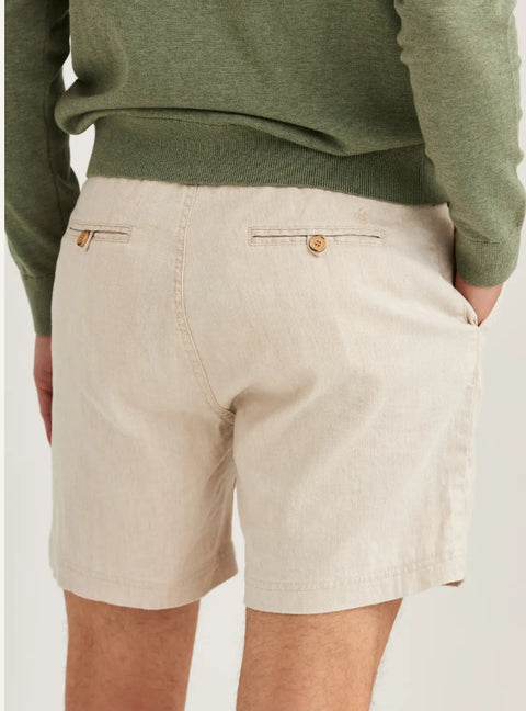 Fenix linen shorts, offwhite Off-White