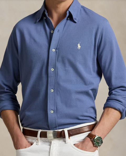 Featherweight Shirt, Blue Blå