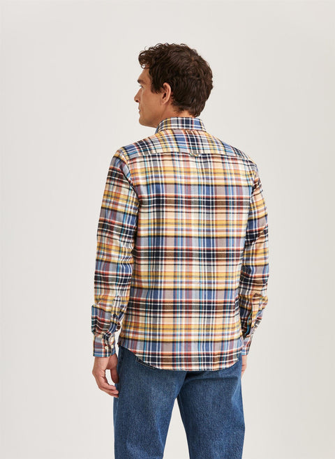 Happy tartan check shirt Gul
