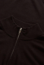 Patton Half Zip Mørkebrun