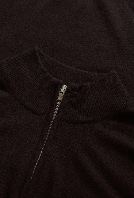 Patton Half Zip Mørkebrun