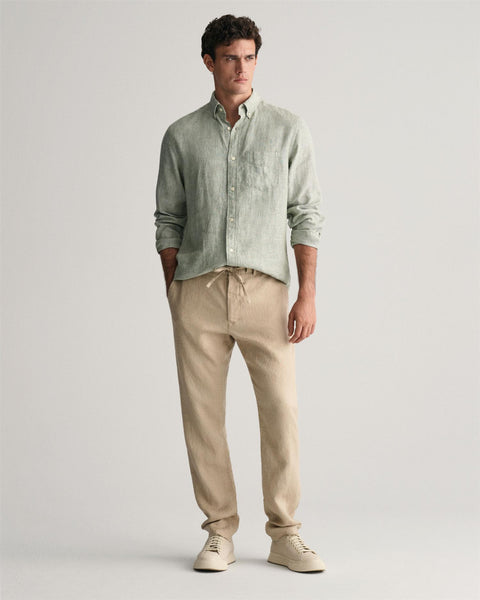 Relaxed Linen Pants DS Sand