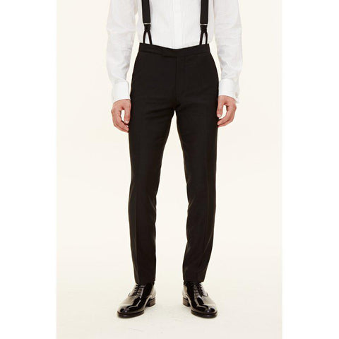 Denz Tuxedo Trousers Sort