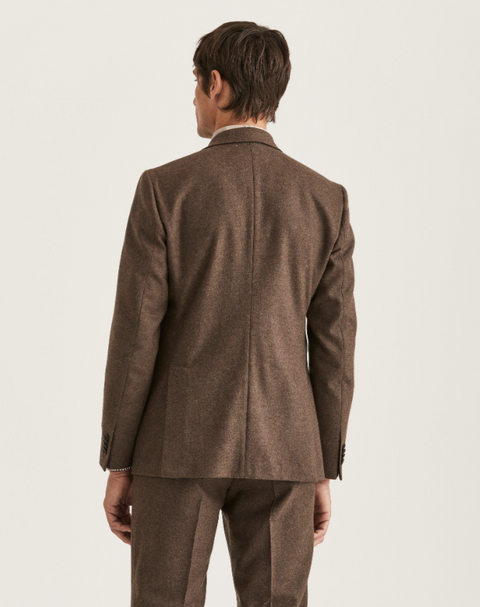 Morris Flannel Blazer, Brown Brun