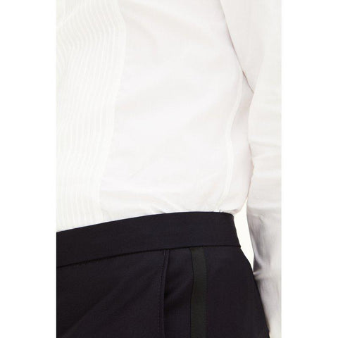 Denz Straight Tuxedo Trousers Sort