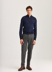 Merino John Zip Marine