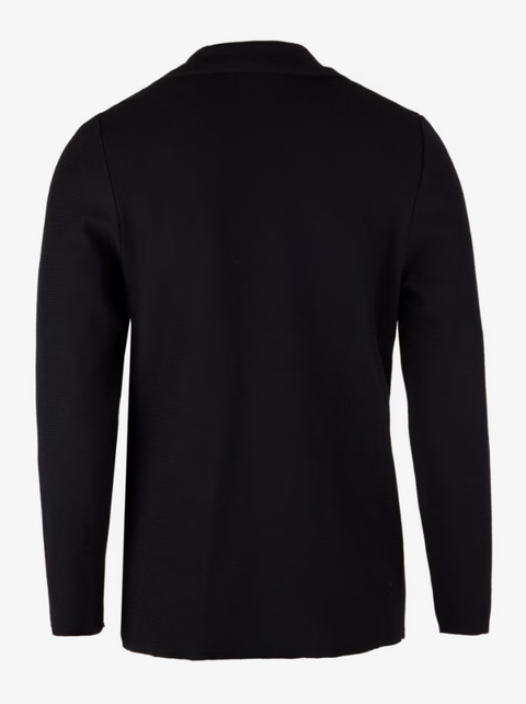 Blazer knitted DB merino wool Marine