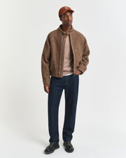 Superfine Lambswool C-Neck Beige