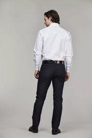 5-PKT CUT'N SEW PAN OXFORD, NAVY Marine