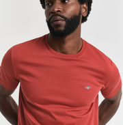 Reg Shield ss T-Shirt Rød