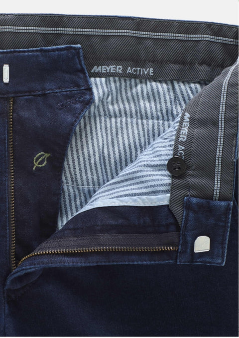 Meyer Bonn denim, blå Blå