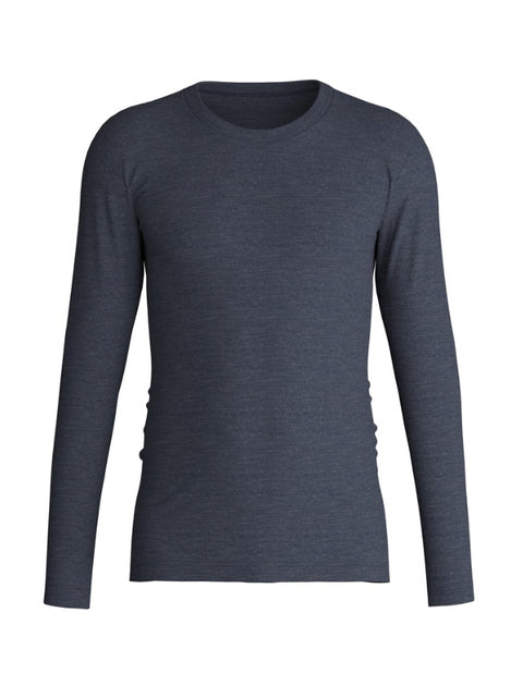 men shirt long sleeve Blå