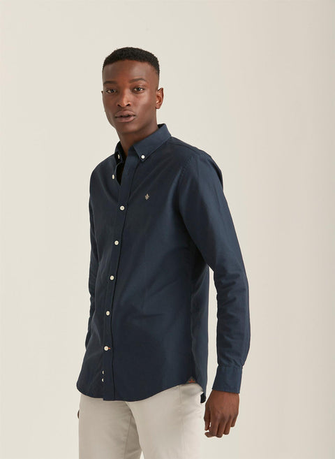 Oxford BD Shirt Marine