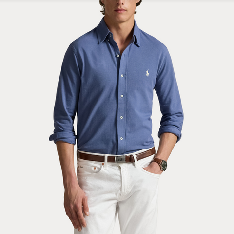 Featherweight Shirt, Blue Blå