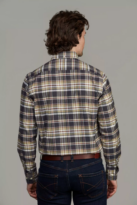 Twill Flanel Shirt Rutete