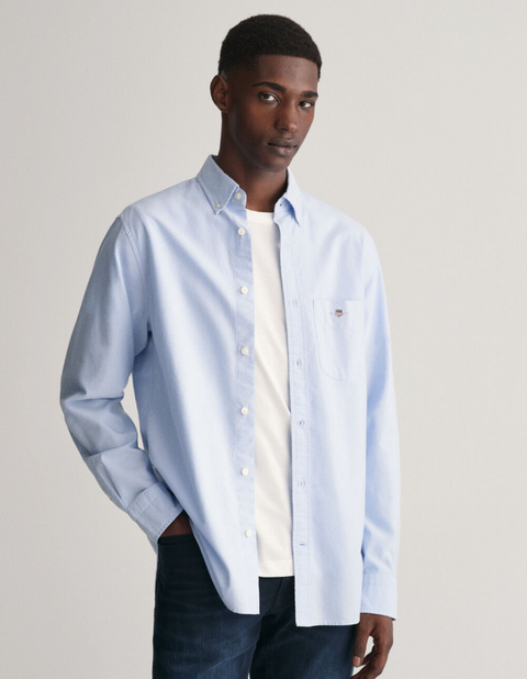 Reg Oxford Shirt Lyseblå