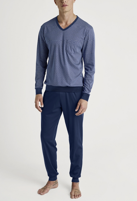 Men pyjamas Blå