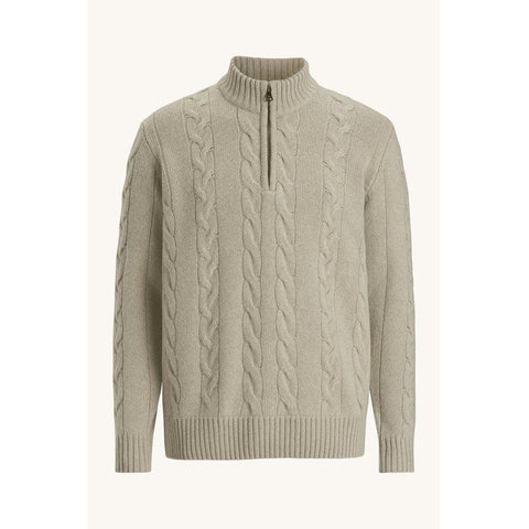 Reine Half Zip Beige