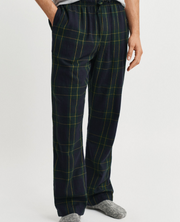 Flannel Check Pants Grønn