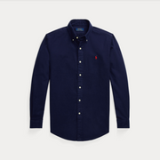 SHIRT BRUSHED FLANNEL Mørkeblå