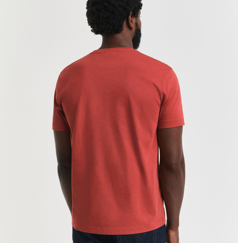 Reg Shield ss T-Shirt Rød
