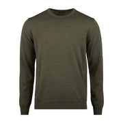 Merino Crew Neck Oliven