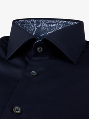 Regular Shirt Navy C75 RC Mørkeblå