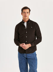 Douglas cord shirt, brun Brun
