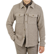 Milron Shirt Jacket Beige