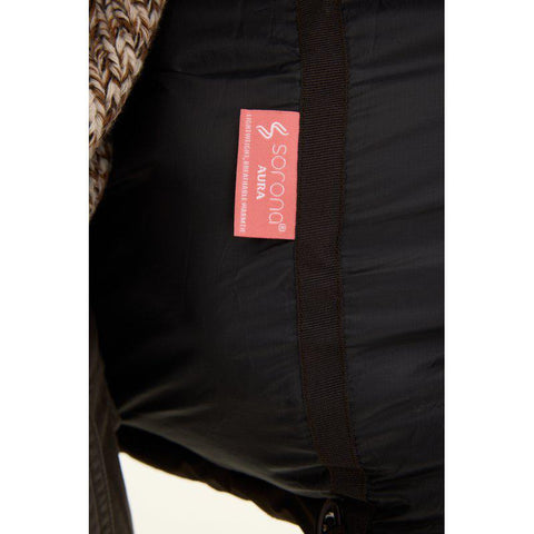 Hooded Puffer Jacket Mørkebrun
