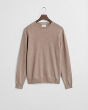 Superfine Lambswool C-Neck Beige