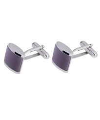 Cufflink Catseye Grå