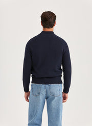 New Hertford Half Zip, 60 Marine
