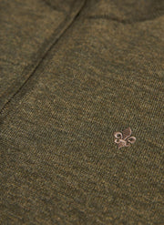 Merino John Zip Oliven