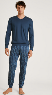 MEN Pyjamas, 407 insignia Blå