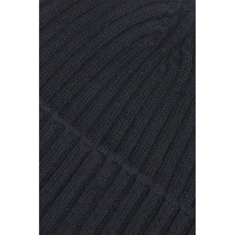 Knitted Cashmere Beanie Marine