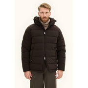 Hooded Puffer Jacket Mørkebrun