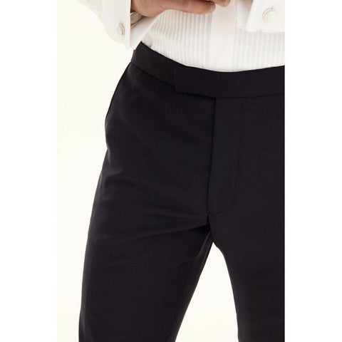 Denz Straight Tuxedo Trousers Sort