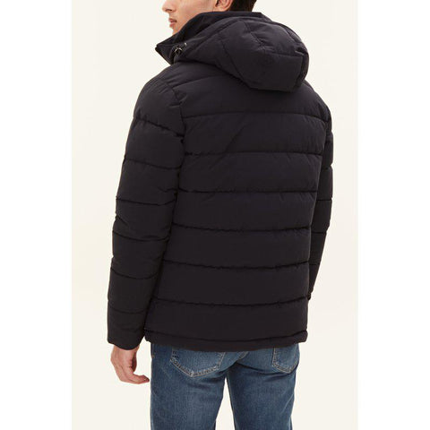 Hooded Puffer Jacket Marine