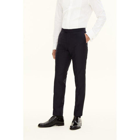 Denz Straight Tuxedo Trousers Sort