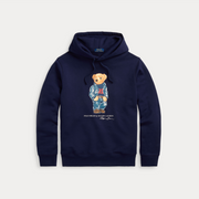 Polo Hood Sweatshirt Marine