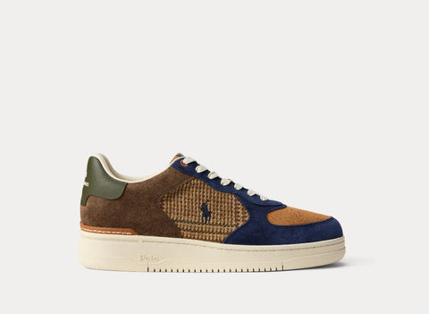 Masters cort suede & tweed sneakers Multi