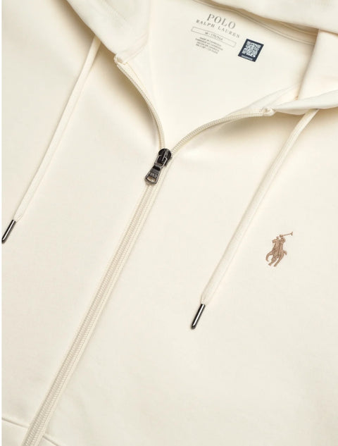 Long Sleeve FZ Hood Off-White
