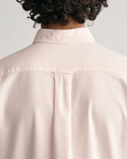 Reg. Oxford Banker Stripe Rosa