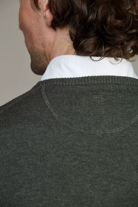 Crew Neck Sweater Green Grønn