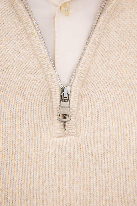 Paul Half Zip Beige