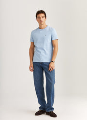 James Tee Light Blue Lyseblå