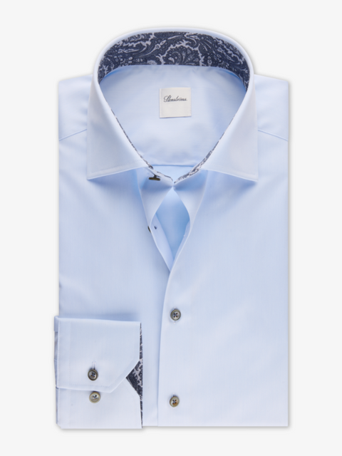 Regular Shirt Lyseblå