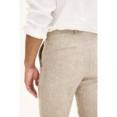 Denz Trousers Beige/Khaki